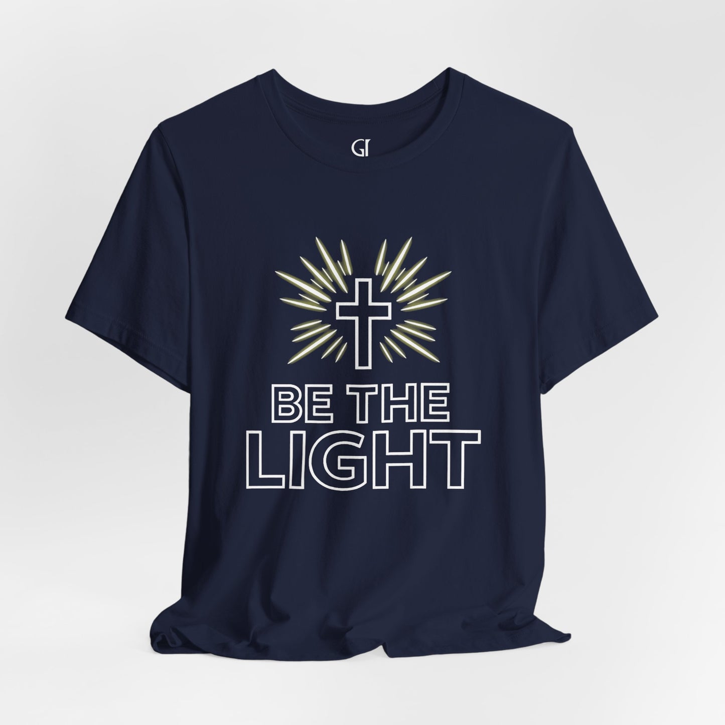 Be The Light Inspirational Christian T-Shirt –Unisex Soft Cotton Tee