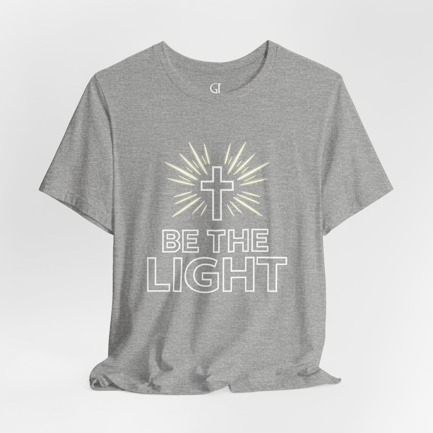 Be The Light Inspirational Christian T-Shirt –Unisex Soft Cotton Tee