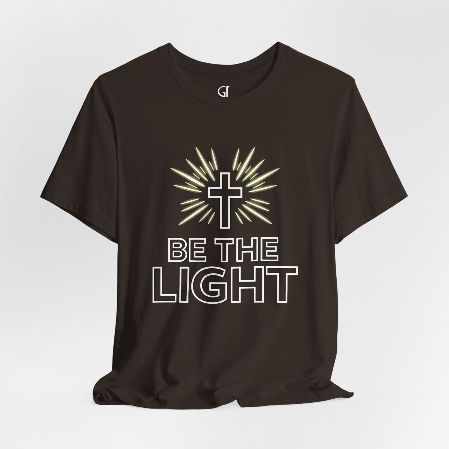 Be The Light Inspirational Christian T-Shirt –Unisex Soft Cotton Tee