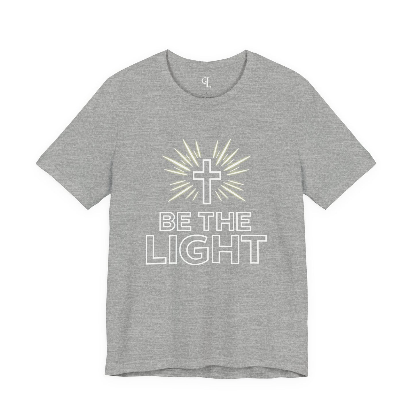 Be The Light Inspirational Christian T-Shirt –Unisex Soft Cotton Tee