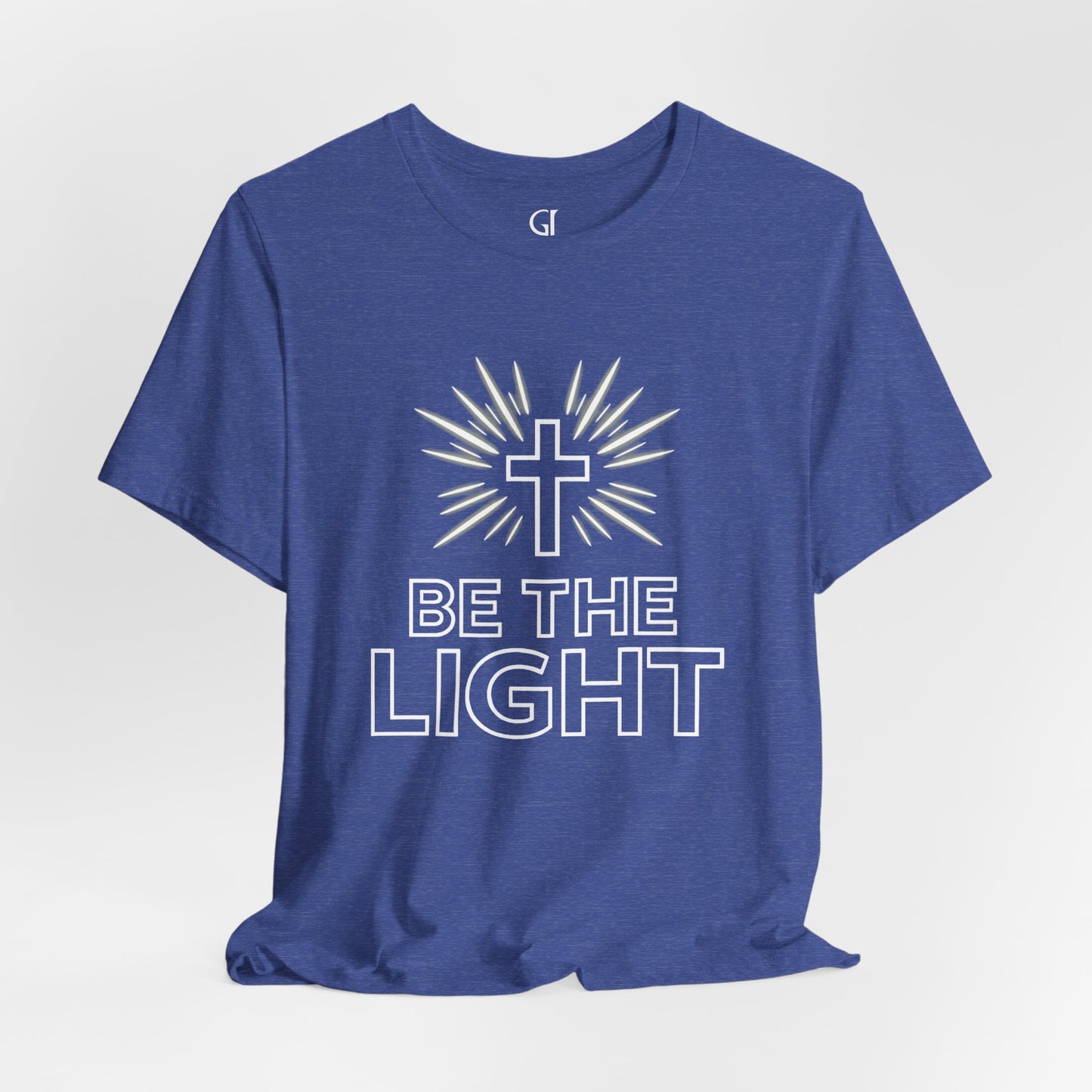 Be The Light Inspirational Christian T-Shirt –Unisex Soft Cotton Tee