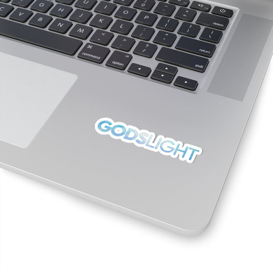 GodsLight Glossy Vinyl Sticker – Inspirational Faith Based Laptop and Journal Deca