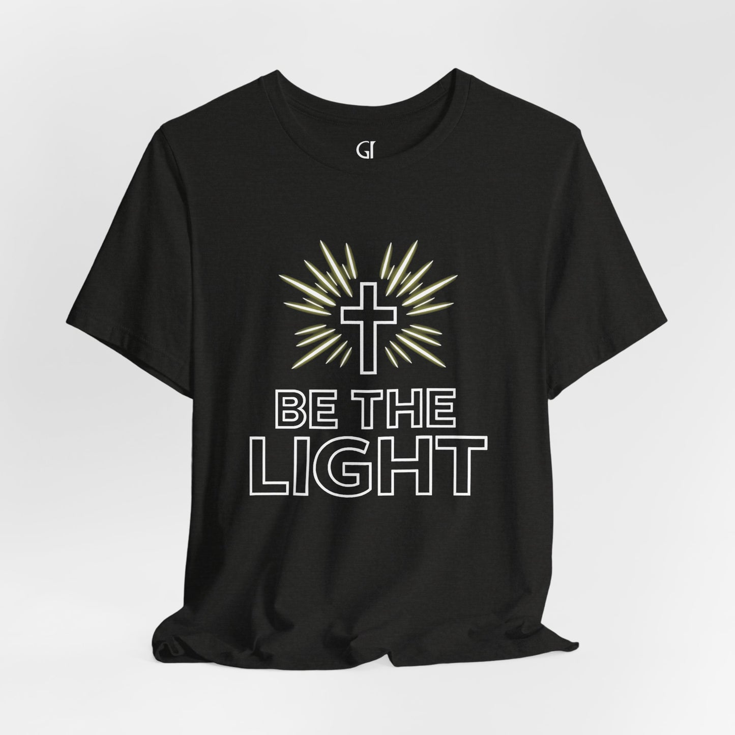 Be The Light Inspirational Christian T-Shirt –Unisex Soft Cotton Tee