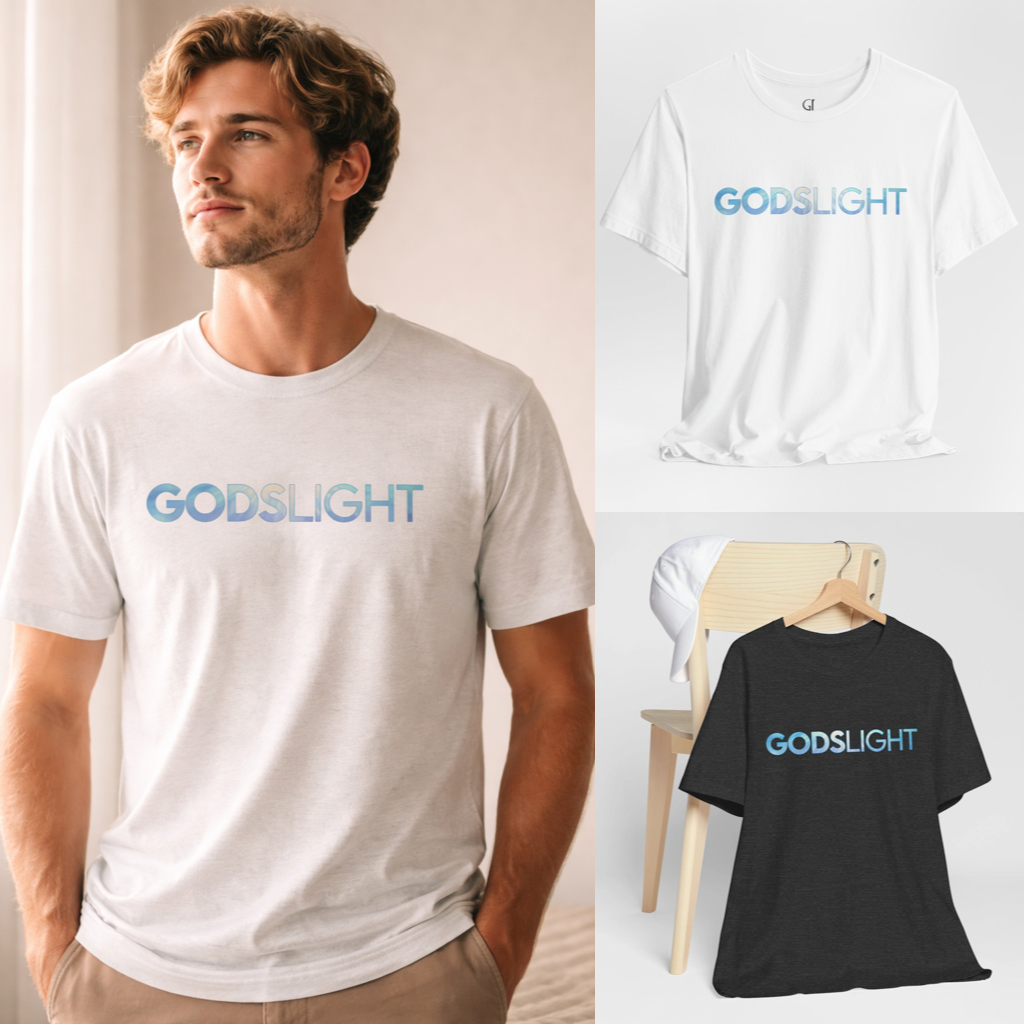 GodsLight Premium Graphic Tee – Positive Message Lifestyle Shirt